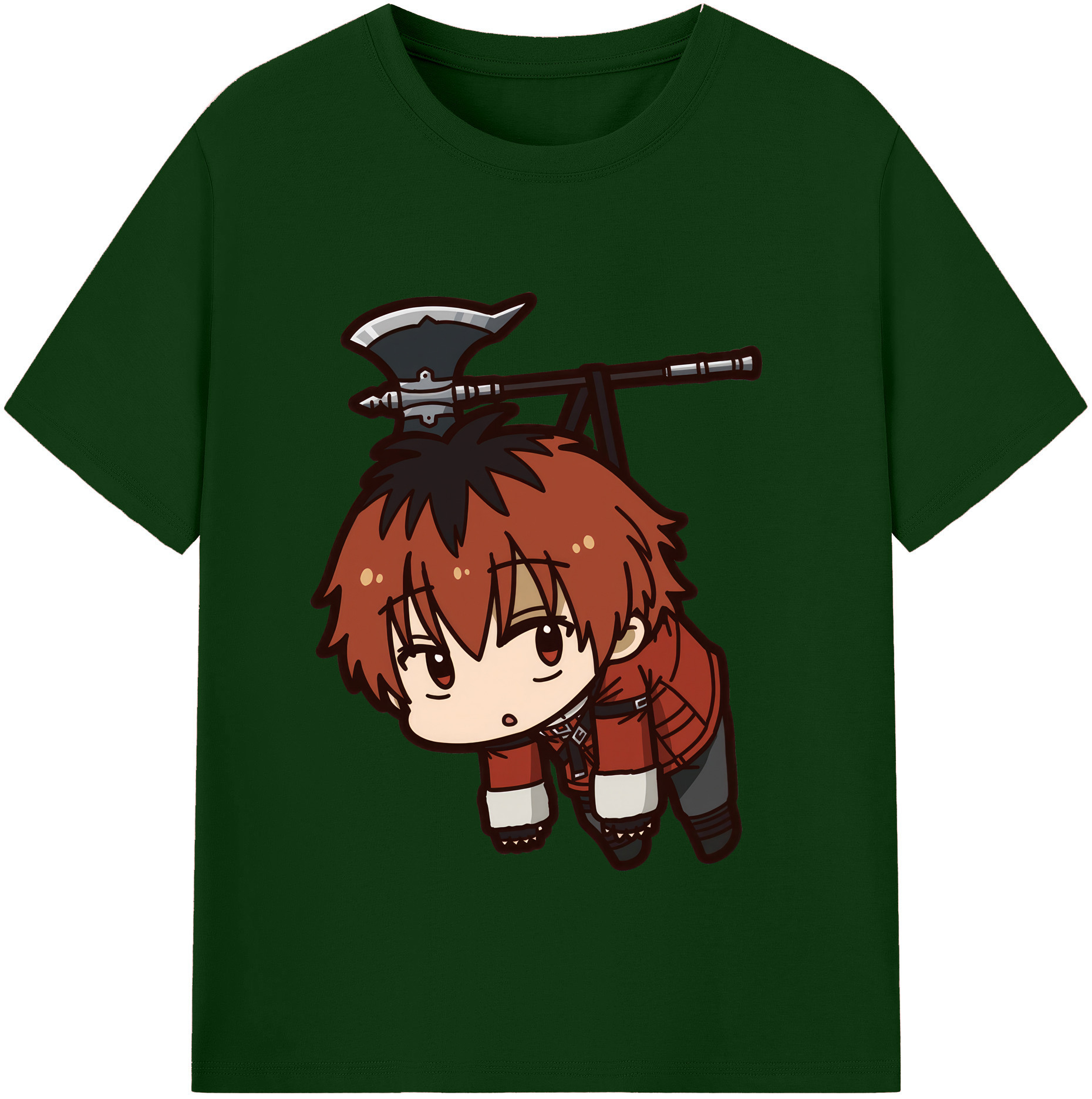 （画像用） 葬送のフリーレン Frieren 綿100％半袖Tシャツ（フロントプリント）